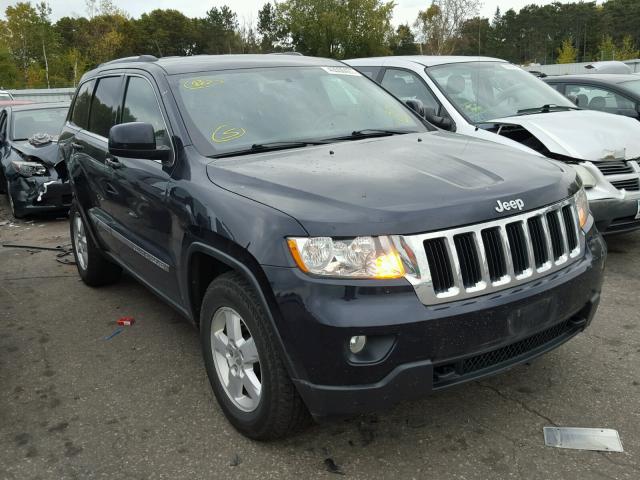 1J4RR4GG6BC689593 - 2011 JEEP GRAND CHER BLACK photo 1