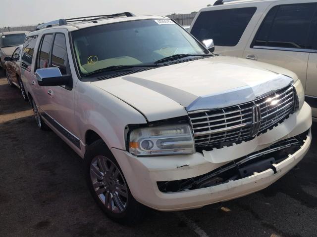 5LMFL28537LJ14430 - 2007 LINCOLN NAVIGATOR Beyaz fotoğraf 1