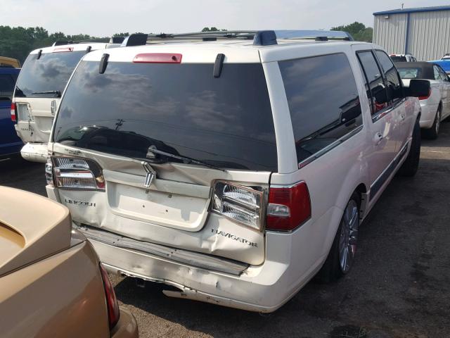 5LMFL28537LJ14430 - 2007 LINCOLN NAVIGATOR Beyaz fotoğraf 4