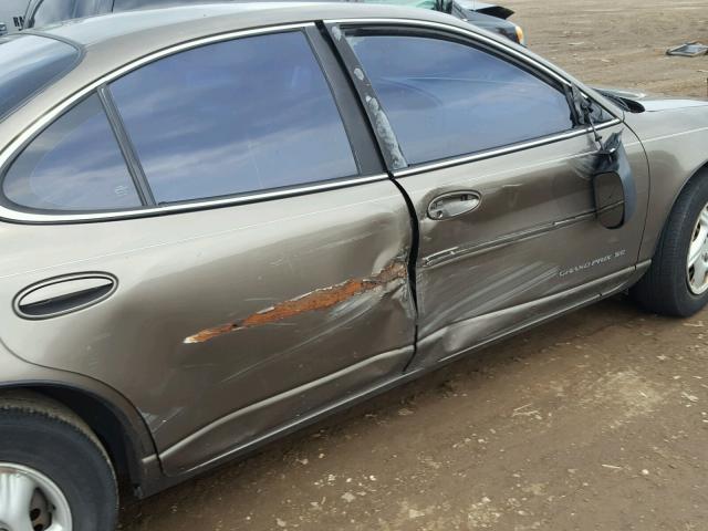 1G2WJ52J3YF156797 - 2000 PONTIAC GRAND PRIX BROWN photo 9