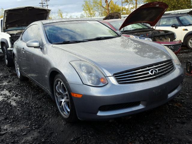 JNKCV54E74M801412 - 2004 INFINITI G35 SILVER photo 1