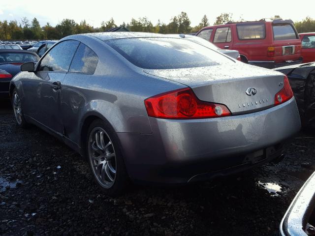 JNKCV54E74M801412 - 2004 INFINITI G35 SILVER photo 3