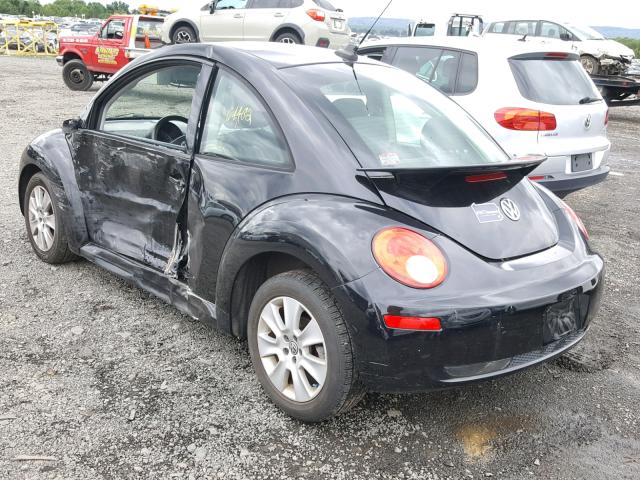 3VWRG31C49M517080 - 2009 VOLKSWAGEN NEW BEETLE 黑色 照片 3