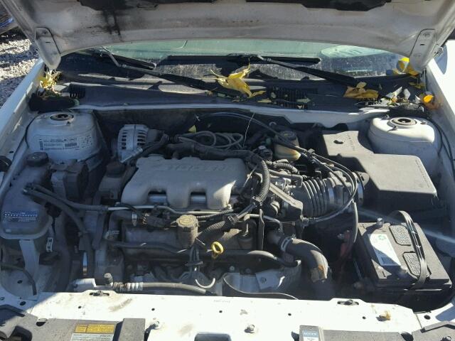 1G1ND52J71M580007 - 2001 CHEVROLET MALIBU WHITE photo 7