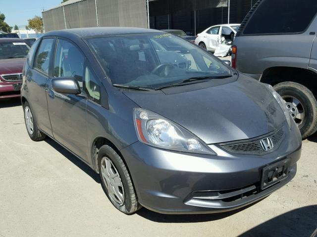 JHMGE8H33DC071760 - 2013 HONDA FIT GRAY photo 1