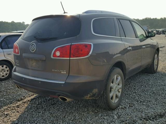 5GALRBED1AJ214034 - 2010 BUICK ENCLAVE CX BROWN photo 4
