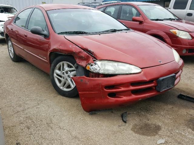 2B3HD46R01H694868 - 2001 DODGE INTREPID S RED photo 1