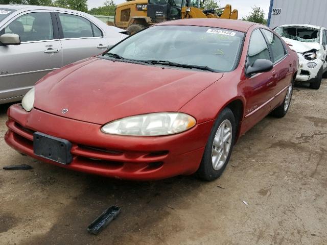 2B3HD46R01H694868 - 2001 DODGE INTREPID S RED photo 2