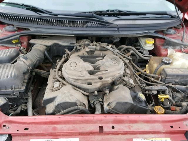 2B3HD46R01H694868 - 2001 DODGE INTREPID S RED photo 7