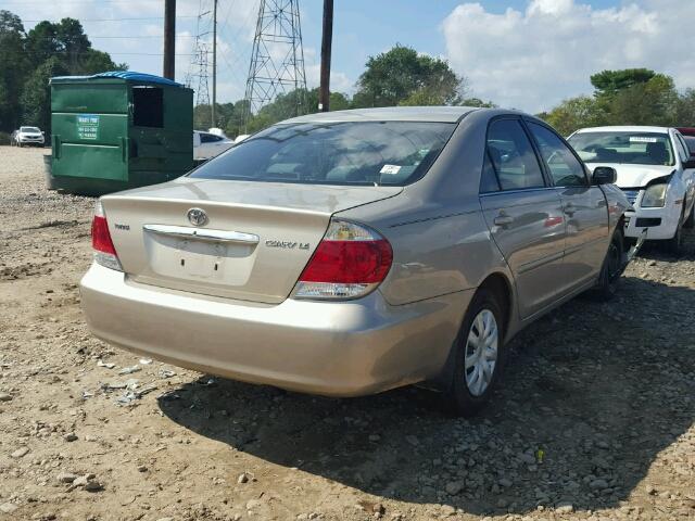 4T1BE32K76U731290 - 2006 TOYOTA CAMRY LE ბეჟი ფოტო 4
