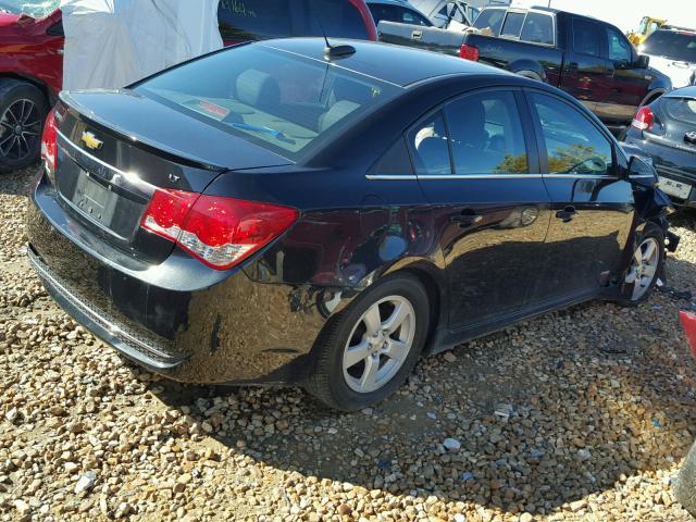 1G1PC5SB0F7208471 - 2015 CHEVROLET CRUZE LT BLACK photo 4