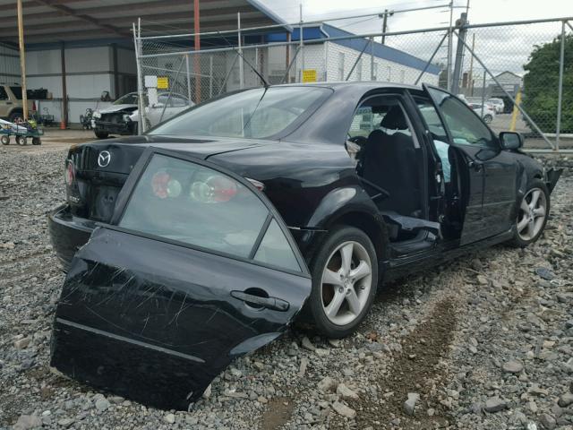 1YVHP80CX85M38993 - 2008 MAZDA 6 I BLACK photo 4