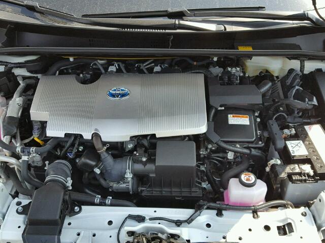 JTDKARFP8H3063887 - 2017 TOYOTA PRIUS PRIM თეთრი ფოტო 7