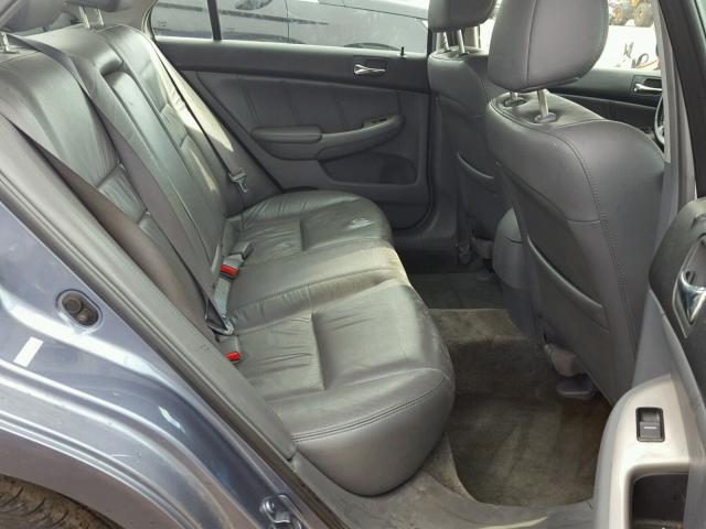 1HGCM66597A003783 - 2007 HONDA ACCORD EX BLUE photo 6