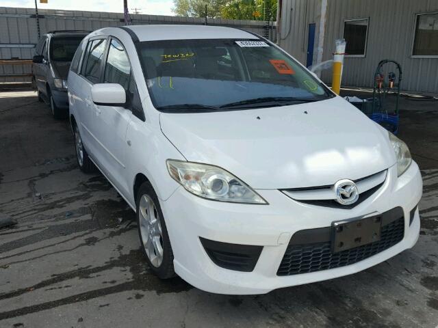 JM1CR293090334084 - 2009 MAZDA 5 WHITE photo 1