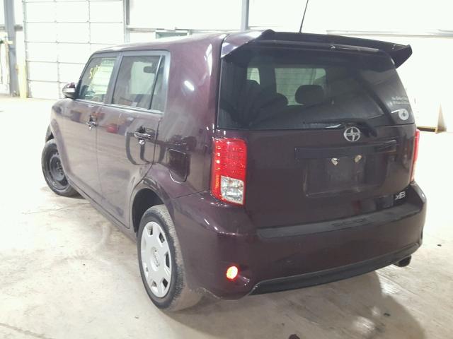 JTLZE4FE9EJ056723 - 2014 TOYOTA SCION XB 勃艮第红 照片 3