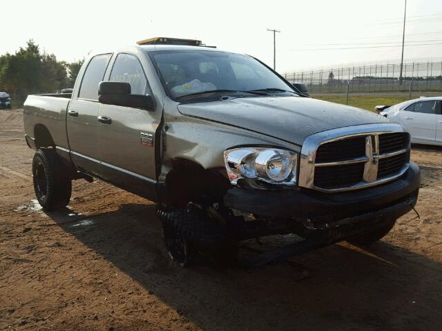 3D7KS28AX8G185702 - 2008 DODGE RAM 2500 S GOLD photo 1