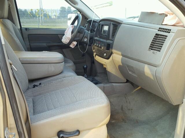 3D7KS28AX8G185702 - 2008 DODGE RAM 2500 S GOLD photo 5