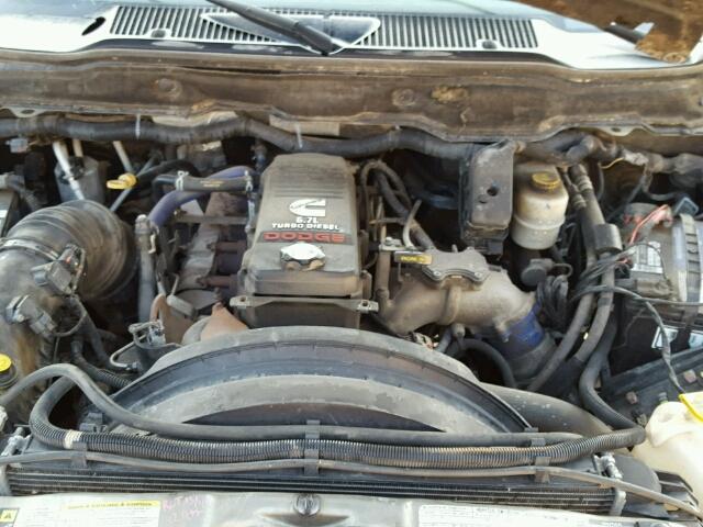 3D7KS28AX8G185702 - 2008 DODGE RAM 2500 S GOLD photo 7