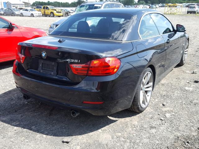 WBA3T3C50FP738889 - 2015 BMW 435 I BLACK photo 4