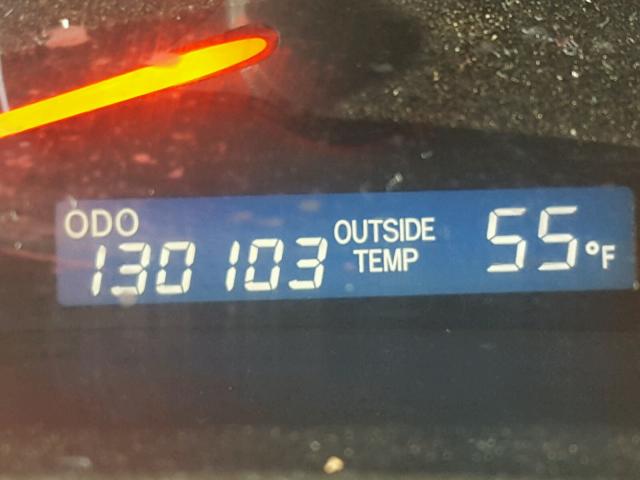 4T4BF3EKXAR018133 - 2010 TOYOTA CAMRY BASE BLACK photo 8