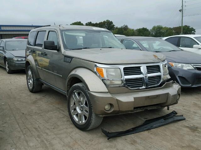 1D8GU58K17W726481 - 2007 DODGE NITRO SLT GOLD photo 1