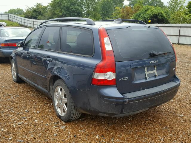 YV1MW390762159741 - 2006 VOLVO V50 2.4I BLUE photo 3