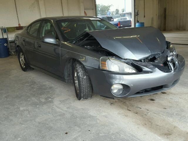 2G2WP522241284280 - 2004 PONTIAC GRAND PRIX CHARCOAL photo 1