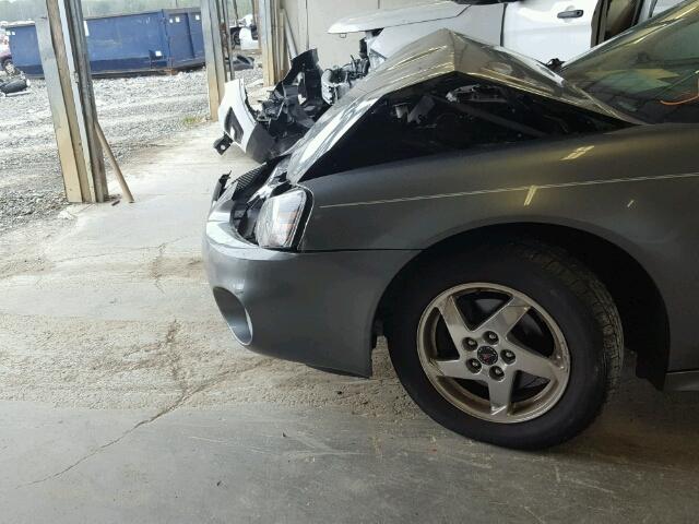 2G2WP522241284280 - 2004 PONTIAC GRAND PRIX გრაფიტი ფოტო 9