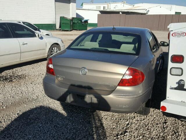 2G4WC582361240785 - 2006 BUICK LACROSSE BEIGE photo 4