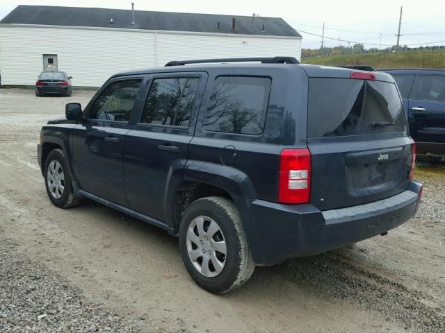 1J8FT28W08D554142 - 2008 JEEP PATRIOT SP GRAY photo 3