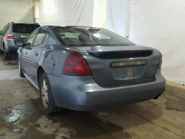 2G2WP552661299055 - 2006 PONTIAC GRAND PRIX BLUE photo 3