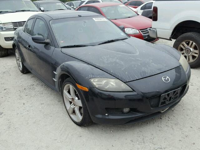 JM1FE17N040131387 - 2004 MAZDA RX8 أسود صورة 1