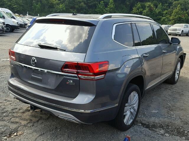 1V2NR2CA6JC503512 - 2018 VOLKSWAGEN ATLAS SEL Boz foto 4