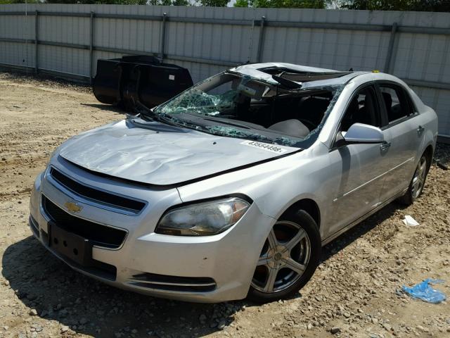 1G1ZD5EU0CF316819 - 2012 CHEVROLET MALIBU 2LT SILVER photo 2