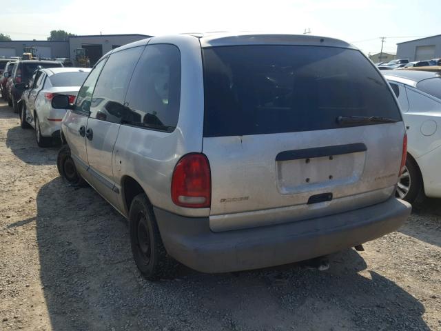 2B4GP25R9YR503540 - 2000 DODGE CARAVAN SILVER photo 3