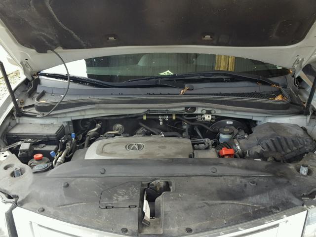 2HNYD2H79AH522511 - 2010 ACURA MDX ADVANC SILVER photo 7