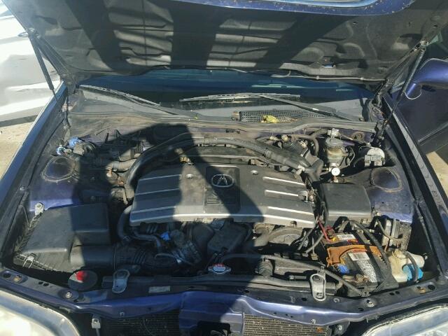 JH4KA96654C003954 - 2004 ACURA 3.5RL BLUE photo 7