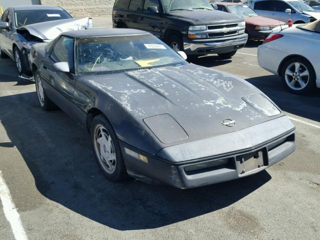 1G1YY2182K5113183 - 1989 CHEVROLET CORVETTE GRAY photo 1