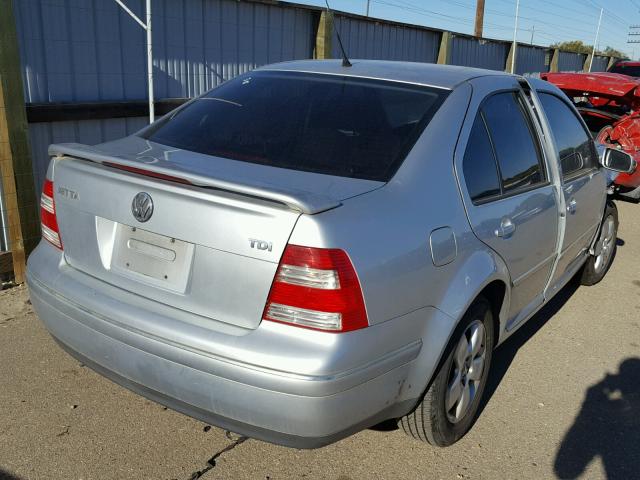 3VWSR69M94M124307 - 2004 VOLKSWAGEN JETTA GLS SILVER photo 4