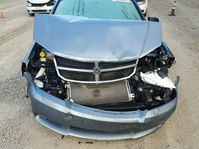 1B3LC46R38N232299 - 2008 DODGE AVENGER SE GRAY photo 7