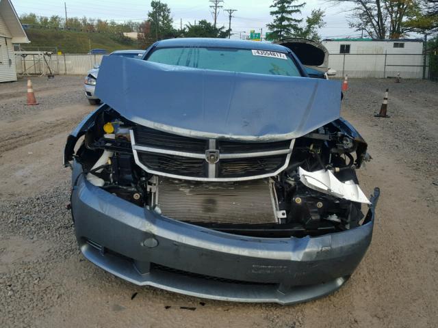 1B3LC46R38N232299 - 2008 DODGE AVENGER SE GRAY photo 9