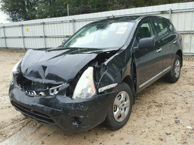 JN8AS5MT7DW548715 - 2013 NISSAN ROGUE S BLACK photo 2