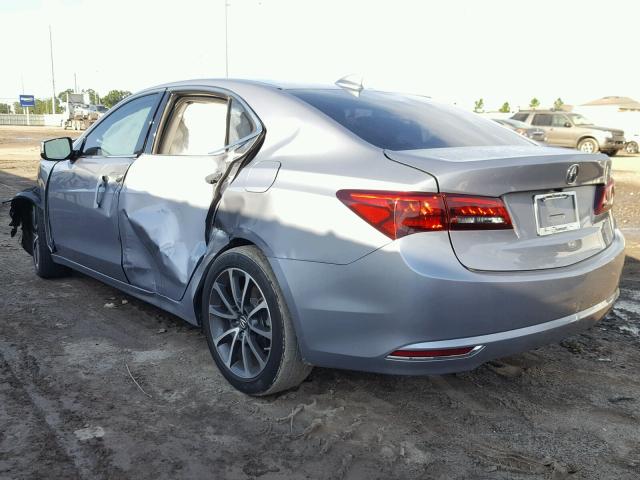 19UUB2F56FA017822 - 2015 ACURA TLX TECH ვერცხლისფერი ფოტო 3