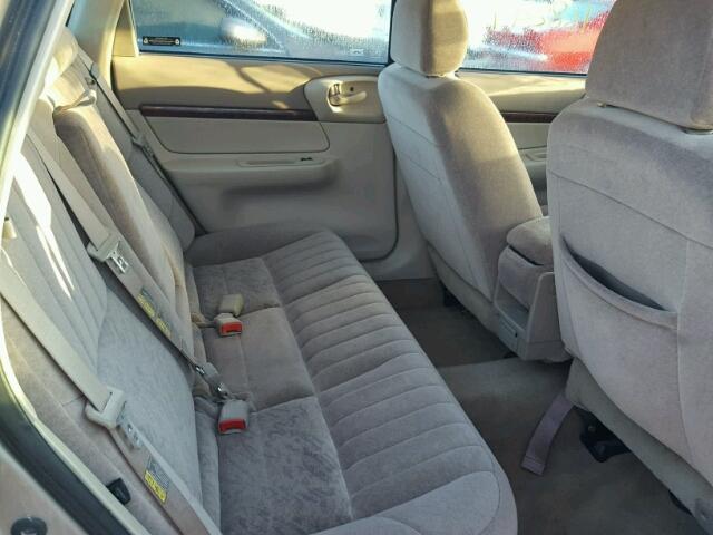 2G1WF55E729135116 - 2002 CHEVROLET IMPALA GOLD photo 6