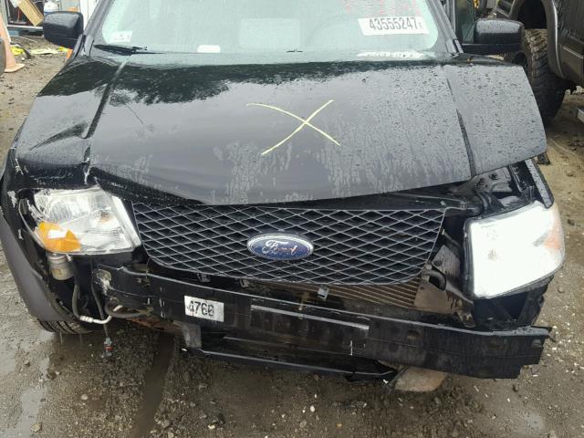 1FMDK02146GA55306 - 2006 FORD FREESTYLE BLACK photo 7