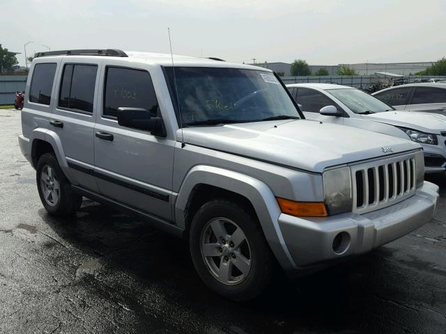 1J8HG48K76C257717 - 2006 JEEP COMMANDER Gümüş foto 1