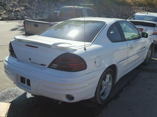 1G2NV12E61M507506 - 2001 PONTIAC GRAND AM G WHITE photo 4