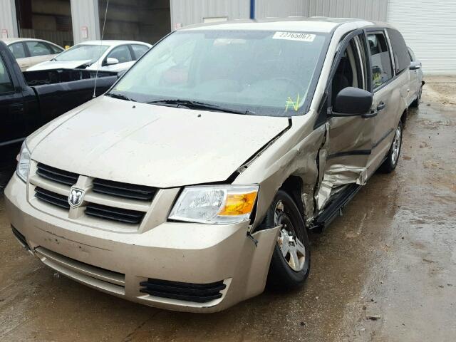 1D8HN44H88B131142 - 2008 DODGE GRAND CARA GOLD photo 2