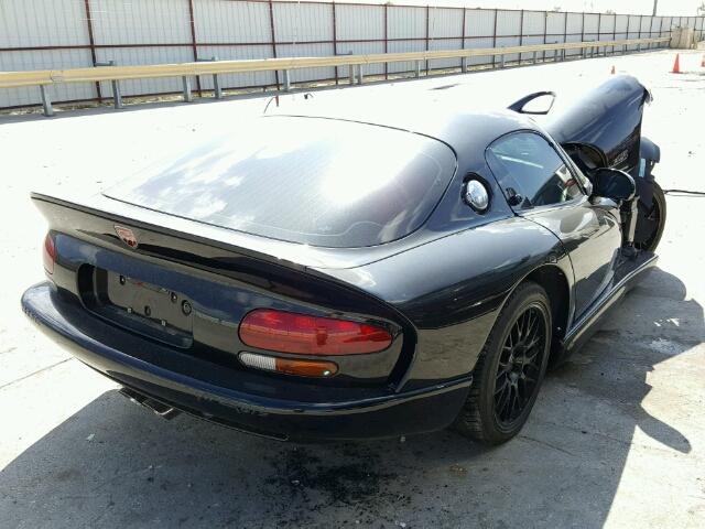 1B3ER69E2XV503881 - 1999 DODGE VIPER BLACK photo 4